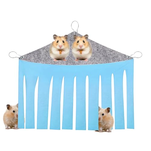 Générique Hängematte für kleine Tiere, Käfigbett für Frettchen – Schlafhaus in Käfig, für Hamster, Zuckerstreuer und kleine Tiere Générique Hängematte für kleine Tiere, Käfigbett für Frettchen – Schlafhaus in Käfig, für Hamster, Zuckerstreuer und kleine Tiere von Générique