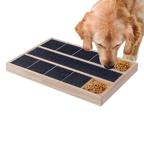 Générique Hunde-Klettbrett, Puppy Nail File Toy, 35 x 25 x 2,8 cm / 13,78 x 9,84 x 1,1 Zoll Holzhütten-Pad, Treat Box Design, multifunktionales Kratzbrett, Indoor Pet Use Générique Hunde-Klettbrett, Puppy Nail File Toy, 35 x 25 x 2,8 cm / 13,78 x 9,84 x 1,1 Zoll Holzhütten-Pad, Treat Box Design, multifunktionales Kratzbrett, Indoor Pet Use von Générique