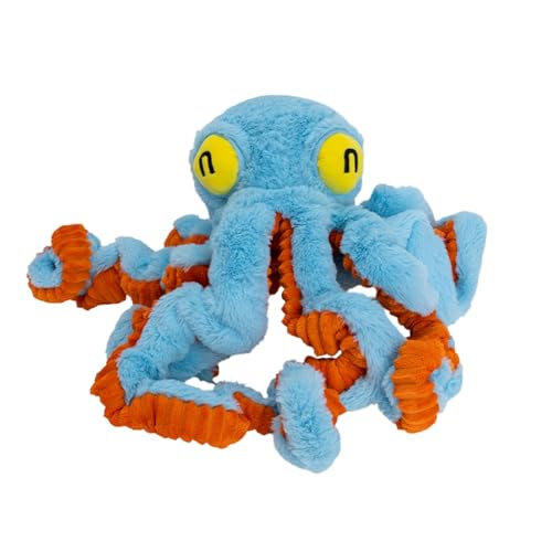 Générique Hundespielzeug, Octopus Squeaky Chew Teething Toy, 6,3 x 1969 Zoll, interaktives Kaugummi, Puppy Plush Doll für Haustiere, klein, mittel und groß Générique Hundespielzeug, Octopus Squeaky Chew Teething Toy, 6,3 x 1969 Zoll, interaktives Kaugummi, Puppy Plush Doll für Haustiere, klein, mittel und groß von Générique