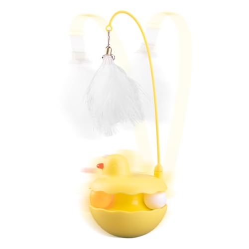 Générique Interactive Cat Toys, Kitten Feather Stick, 3,54 x 9,84 Zoll, Lightweight Resin Duck, abnehmbarer Teaser Wand, Authentic Play Design für drinnen draußen, Geburtstag, Easter, Training Générique Interactive Cat Toys, Kitten Feather Stick, 3,54 x 9,84 Zoll, Lightweight Resin Duck, abnehmbarer Teaser Wand, Authentic Play Design für drinnen draußen, Geburtstag, Easter, Training von Générique