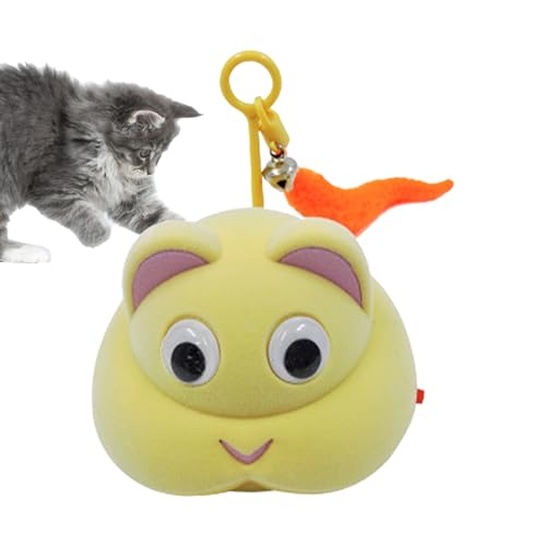 Générique Interaktive Spielzeuge, Moving Cat Enrichment Toy, 3,54 x 3,15 x 2,56 Zoll Realistische Motion Simulation, Kaugummi, Moving Kitten Zubehör für Welpen und Haustiere Générique Interaktive Spielzeuge, Moving Cat Enrichment Toy, 3,54 x 3,15 x 2,56 Zoll Realistische Motion Simulation, Kaugummi, Moving Kitten Zubehör für Welpen und Haustiere von Générique