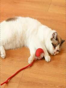 Générique Interaktiver Ball für Katzen, rollender Ball, automatisch, mit Schwanz, intelligentes Spielzeug für Haustiere, intelligente Maus für Katzen Générique Interaktiver Ball für Katzen, rollender Ball, automatisch, mit Schwanz, intelligentes Spielzeug für Haustiere, intelligente Maus für Katzen von Générique