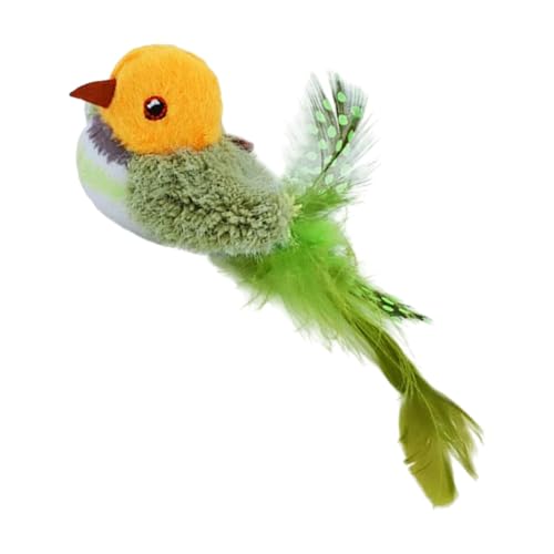 Générique Interaktives Vogel-Katzenspielzeug, Simulation und Chirping Bird Toy, waschbares und abnehmbares realistisches Flying Bird für Katzen, für Thanksgiving, Weihnachten und Geburtstage Générique Interaktives Vogel-Katzenspielzeug, Simulation und Chirping Bird Toy, waschbares und abnehmbares realistisches Flying Bird für Katzen, für Thanksgiving, Weihnachten und Geburtstage von Générique