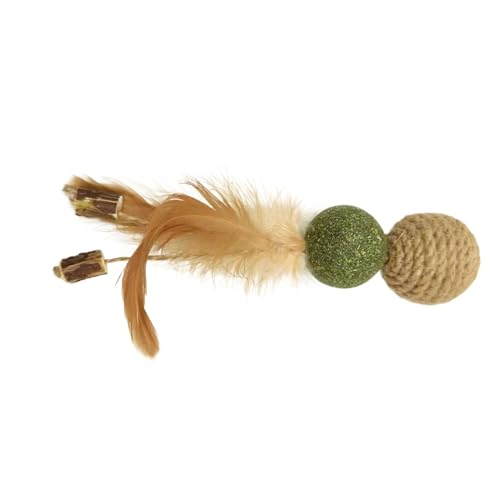 Générique Katzenspielzeug, interaktives Teaserspielzeug für Katzen, Kitten Catnip Ball, Chew Training, Stress, Relief Tool für Haustiere, Engaging Playtime Aktivität für Katzen Générique Katzenspielzeug, interaktives Teaserspielzeug für Katzen, Kitten Catnip Ball, Chew Training, Stress, Relief Tool für Haustiere, Engaging Playtime Aktivität für Katzen von Générique