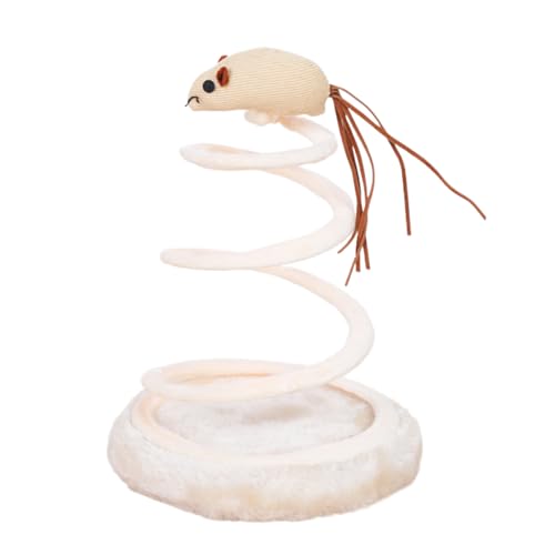 Générique Katzenspielzeug zum Trainieren des Spiels, interaktive Hunting Activity, Sturdy Bouncy Design, leichtes Haustiermaterial, ideal für drinnen und draußen, zum Spielen und für die ganze von Générique