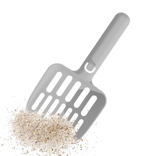 Générique Litter Scoop, ergonomischer Handle Shovel, Non-Stick Cat Waste Remover, Stylish Poop Scooper for Housebreaking, Multi-Cat Homes, Daily Cleaning Use, 4,65 x 9,84 x 1,42 Zoll Générique Litter Scoop, ergonomischer Handle Shovel, Non-Stick Cat Waste Remover, Stylish Poop Scooper for Housebreaking, Multi-Cat Homes, Daily Cleaning Use, 4,65 x 9,84 x 1,42 Zoll von Générique