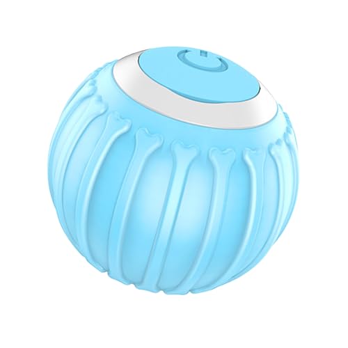 Générique Mobiler Ball für Hunde – interaktives 360 ° drehbares Spielzeug für Welpen | Automatikball für kleine und mittelgroße Hunde | Motorische Aktivität garantiert und Spaß von Générique