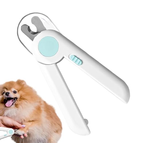 Générique Nagelknipser für Katzen – Nagelschleifer für Hunde mit Lampe – Glättendes Pflegewerkzeug für Haustierpfoten | für kleine Haustiere, Haus, Katzen, Kaninchen, Vögel von Générique