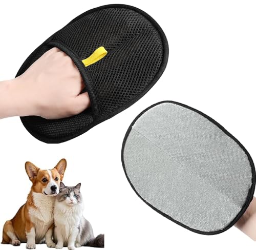 Générique Natürliche Pflegehandschuhe für Hunde/Katzen, Handschuh gegen Tierhaare, Kokosfasern & Silikon, entfernt abgestorbene Haare während der Massage, 100 % ohne Chemikalien, maschinenwaschbar Générique Natürliche Pflegehandschuhe für Hunde/Katzen, Handschuh gegen Tierhaare, Kokosfasern & Silikon, entfernt abgestorbene Haare während der Massage, 100 % ohne Chemikalien, maschinenwaschbar von Générique