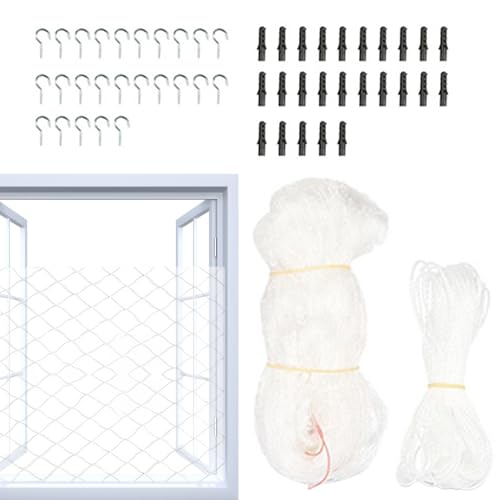 Générique Netting Cat Safety, Cat Netting Balcony Patio, Reinforced Pet Screen Guard Netting, Mesh Cat Safety Barrier for Patio to Prevent Fall for Window, Patio Deck, Doorway, Stairs Générique Netting Cat Safety, Cat Netting Balcony Patio, Reinforced Pet Screen Guard Netting, Mesh Cat Safety Barrier for Patio to Prevent Fall for Window, Patio Deck, Doorway, Stairs von Générique