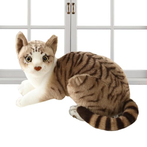 Générique Plüschspielzeug für Katzen, Plüschkissen für Katzen – Katzenspielzeug aus Plüsch, Tierkissen, hautfreundliches Katzenspielzeug für Kleinkinder, Mädchen und Générique Plüschspielzeug für Katzen, Plüschkissen für Katzen – Katzenspielzeug aus Plüsch, Tierkissen, hautfreundliches Katzenspielzeug für Kleinkinder, Mädchen und von Générique