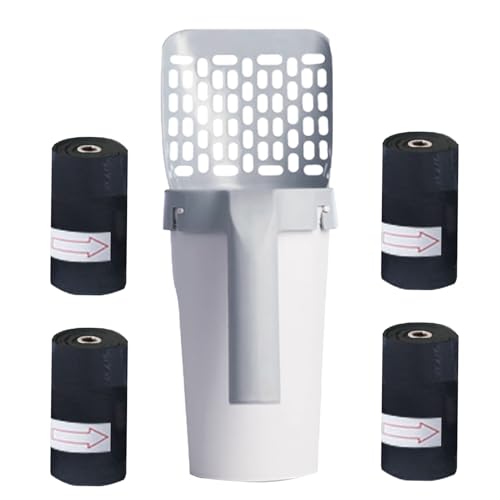 Générique Scoop Katzenstreu, Katzenstreu, Kätzchenstreu, antihaftbeschichtet, mit langem Griff und tiefer Schaufel, Legierung aus schwerer Aluminiumlegierung Générique Scoop Katzenstreu, Katzenstreu, Kätzchenstreu, antihaftbeschichtet, mit langem Griff und tiefer Schaufel, Legierung aus schwerer Aluminiumlegierung von Générique