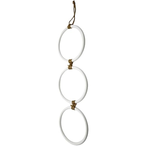 Générique Snake Terrarium Zubehör, Snake Zubehör, 4,5 x 16,5 Zoll Swing Hoop Kette, interaktives Haustier-Spielzeug, Amphibian Shelter Dekoration, ideal für Zuhause und drinnen von Générique