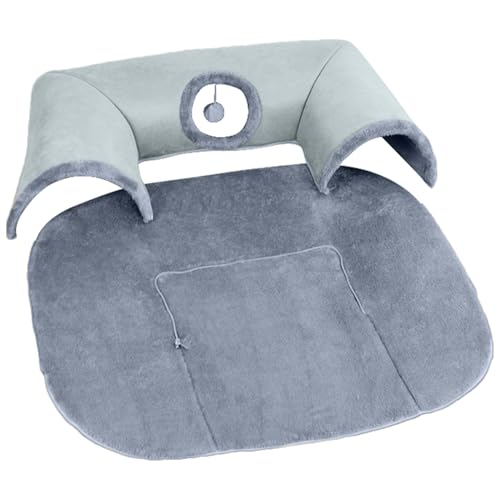 Générique Soft Cat Cave – Katzenbett, Tunnel, Katzenbett, U-Form, saisonales Sofa, zusammenklappbar, Spielzeug aus Plüsch für Haustiere, Compag Générique Soft Cat Cave – Katzenbett, Tunnel, Katzenbett, U-Form, saisonales Sofa, zusammenklappbar, Spielzeug aus Plüsch für Haustiere, Compag von Générique