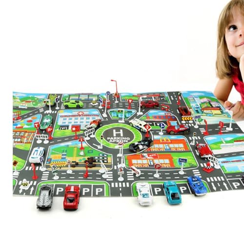 Générique Straßenblatt für – Spielmatte für den Verkehr – Verkehrsmatte, Parkkarte der Stadt, Straßen- und Verkehrsmatte, Lernen und Spaß machen Générique Straßenblatt für – Spielmatte für den Verkehr – Verkehrsmatte, Parkkarte der Stadt, Straßen- und Verkehrsmatte, Lernen und Spaß machen von Générique