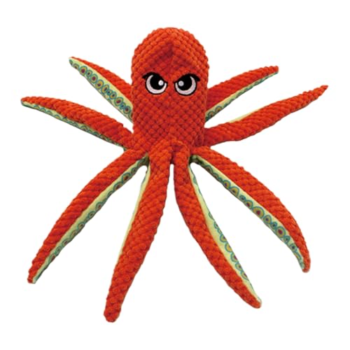 Générique Tough Dog Toys, Octopus Shaped Chew Toy, 12,99 x 3,94 Zoll, kompaktes Design, interaktives Stuffed, Sturdy Puppy Teeth Cleaning Spielzeug für Wohnzimmer, Teething, Schlafzimmer und Outdoor Générique Tough Dog Toys, Octopus Shaped Chew Toy, 12,99 x 3,94 Zoll, kompaktes Design, interaktives Stuffed, Sturdy Puppy Teeth Cleaning Spielzeug für Wohnzimmer, Teething, Schlafzimmer und Outdoor von Générique
