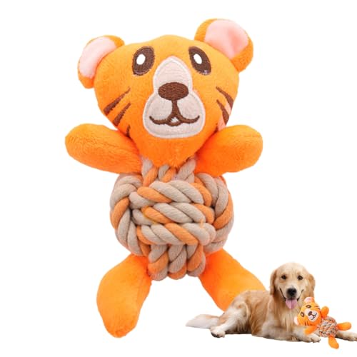 Générique Unzerstörbares Hundespielzeug aus Plüsch, 14 x 10 cm (5,91 x 4,33 Zoll), interaktives Spielzeug für Tiere, Hunde, Quietscher, authentisch, Baumwolle, niedlich, für Puppe, klein, Medium von Générique