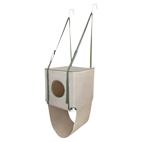 Hängeregal für Katzen, an der Tür befestigt | Hängematte Sitzstange Bett für Katzen | modular, doppellagig, atmungsaktiv, für Haustiere, zum Ausruhen, Klettern, Spielen, Entspannen zu Hause Hängeregal für Katzen, an der Tür befestigt | Hängematte Sitzstange Bett für Katzen | modular, doppellagig, atmungsaktiv, für Haustiere, zum Ausruhen, Klettern, Spielen, Entspannen zu Hause von Générique