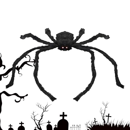 Halloween-Dekoration, Spinnen, Halloween-Spinnen, gefälschtes Spinnenspielzeug – große falsche Spinnendekorationen, gruselige und realistische Accessoires, Dekorationen für den Innenbereich des Hauses Halloween-Dekoration, Spinnen, Halloween-Spinnen, gefälschtes Spinnenspielzeug – große falsche Spinnendekorationen, gruselige und realistische Accessoires, Dekorationen für den Innenbereich des Hauses von Générique