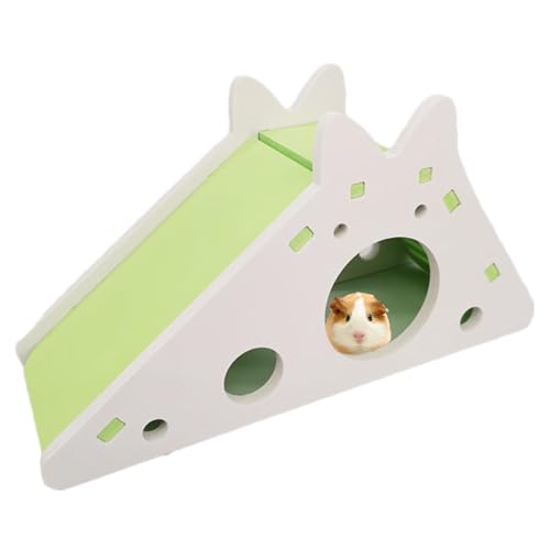 Hamster - Kletterrutsche Leiter Hamster | Hamsterhaus, Spielzeug, Versteck für Kleintiere, Rutsche, Rennmäuse, Leiter, Käfig, Deko Zubehör für H von Générique