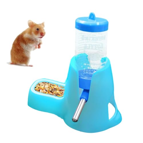 Hamster Spender – Futterflasche für Hamster – UL und Wasserflasche – Stabiler Fader – rutschfeste Maus – für kleine Haustiere, Hamster von Générique