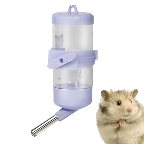 Hamsterkäfigflasche – Trinkflasche für Hamster, automatischer Hamster-Trinkflasche, Hamster ohne Tropf-Futterstation, Hamsterkäfig-Zubehör zum Aufhängen von Générique