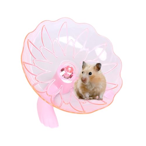 Hamsterrad, ruhig, Hamsterrad, Laufräder für Hamster – transparentes Anreicherungs-Spielzeug für Haustiere, stabiles Spielzeug für Gerbil Fitness für Hamster, syrische Zwerge, Rennmäuse, von Générique