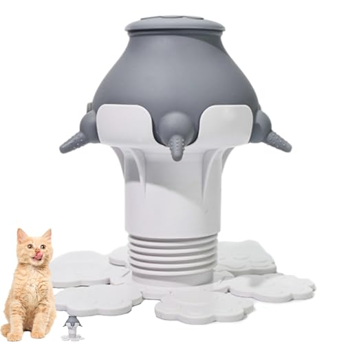 Haustier für Haustiere | 300 ml verstellbares Futter – Silikonbasis Spender für Welpen, Kätzchen, Kaninchen, Mehrfachfütterungsgerät für kleine Haustiere Haustier für Haustiere | 300 ml verstellbares Futter – Silikonbasis Spender für Welpen, Kätzchen, Kaninchen, Mehrfachfütterungsgerät für kleine Haustiere von Générique