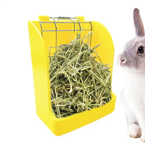 Heufutterstation für Meerschweinchen – Heuhalter für Kaninchen, Futterständer für Heu, Zubehör für Selbstfütterung für Haustiere, für Schweinchen von Générique