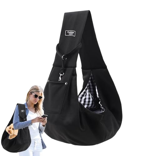 Hunde-Schultertasche, atmungsaktiv, weiche Tragetasche, verstellbar, bequem, robust, leicht, perfekt für Hunde, Katzen, Outdoor Reisen Hunde-Schultertasche, atmungsaktiv, weiche Tragetasche, verstellbar, bequem, robust, leicht, perfekt für Hunde, Katzen, Outdoor Reisen von Générique