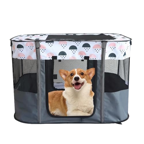 Hunde-Spielzeug, zusammenklappbar, für den Innenbereich, für Puppies, Kitten und kleine Hunde, tragbar, Zelt, Krate, Käfig, Katzenspielzeug, Outdoor-Haus für kleine Haustiere, Welpen und Kätzchen Hunde-Spielzeug, zusammenklappbar, für den Innenbereich, für Puppies, Kitten und kleine Hunde, tragbar, Zelt, Krate, Käfig, Katzenspielzeug, Outdoor-Haus für kleine Haustiere, Welpen und Kätzchen von Générique
