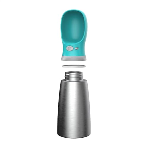 Hunde-Wasserflaschenspender, Hunde-Trinkflasche | Reise-Wasserschale für Welpen aus Edelstahl, sicherer Wasserspender für Haustiere zum Gehen und Führen Hunde-Wasserflaschenspender, Hunde-Trinkflasche | Reise-Wasserschale für Welpen aus Edelstahl, sicherer Wasserspender für Haustiere zum Gehen und Führen von Générique