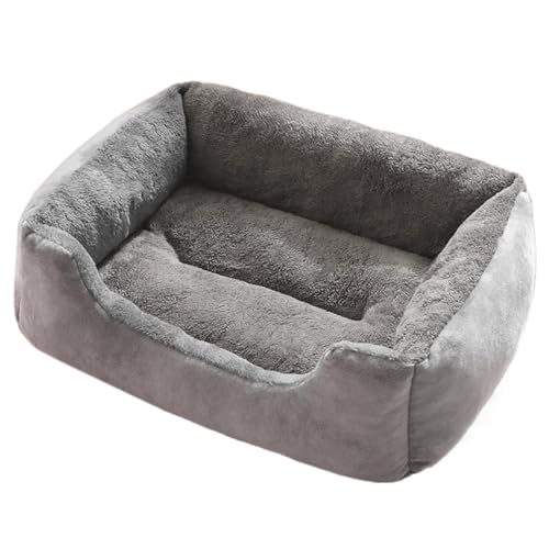 Hundebett, waschbar, rechteckig, waschbar, Schlafbett für Welpen, weich, kuschelig, beruhigend und wärmend, Sofa für Schlafzimmer, Wohnzimmer, Zwinger, Boden, Outdoor, Terrasse, Balkon Hundebett, waschbar, rechteckig, waschbar, Schlafbett für Welpen, weich, kuschelig, beruhigend und wärmend, Sofa für Schlafzimmer, Wohnzimmer, Zwinger, Boden, Outdoor, Terrasse, Balkon von Générique