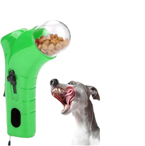 Hundefutter, Leckerli-Werfer für Haustiere, lustig, Auswurf der Pistole, Snackspender für Welpen, interaktiv, Katapult, hält in der Hand, Fütterung und von Générique