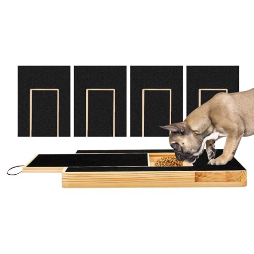 Hundekratzbox - Holz-Pflege-Scratcher Kratzbrett aus Holz | Hundenagel-Mühle mit Ersatzschleifpapier, Welpennagelgesundheitswerkzeug p Hundekratzbox - Holz-Pflege-Scratcher Kratzbrett aus Holz | Hundenagel-Mühle mit Ersatzschleifpapier, Welpennagelgesundheitswerkzeug p von Générique