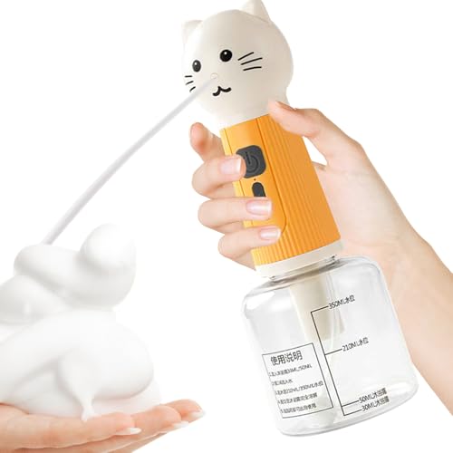 Hundeshampoo-Sprühgerät – Elektrischer Schaumaufschäumer für Hunde, wiederaufladbar über USB, automatischer Schaumspender für Haustiere, für den Innenbereich Hundeshampoo-Sprühgerät – Elektrischer Schaumaufschäumer für Hunde, wiederaufladbar über USB, automatischer Schaumspender für Haustiere, für den Innenbereich von Générique