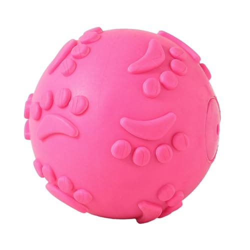 Hundespielzeug für Hunde, Puppy Chew Latex | Spielset aus weichem Latexschaum, Knurrspielzeug in niedlicher Ballform, Quietscher, Zahnbürste von Générique