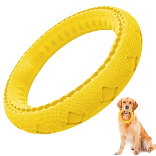 Hundespielzeug – langlebiges Kauspielzeug für Hunde, Beißring aus weichem Gummi, fördert die Zahnhygiene | Interaktives Beißspielzeug, Verfolgung und Zahnpflege, Mas Hundespielzeug – langlebiges Kauspielzeug für Hunde, Beißring aus weichem Gummi, fördert die Zahnhygiene | Interaktives Beißspielzeug, Verfolgung und Zahnpflege, Mas von Générique