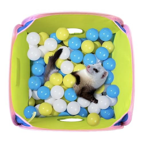 Indoor Cat Tunnel, Outdoor Cat Tube, Heavy Duty Multi Channel Foldable Playground Kittens Engaging Activity Center for Pets and Owners, 33.39 x 39 Inches von Générique