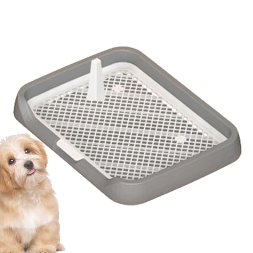 Indoor Dog Potty Tray | Mesh Grids Potty Tray | Easy Cleaning Pet Potty, Removable Column Dog Potty, Simple Setup Pee Holder, Puppy Potty Tray, Pet Potty Tray with Mesh, Indoor Pee Tray for Pets Indoor Dog Potty Tray | Mesh Grids Potty Tray | Easy Cleaning Pet Potty, Removable Column Dog Potty, Simple Setup Pee Holder, Puppy Potty Tray, Pet Potty Tray with Mesh, Indoor Pee Tray for Pets von Générique