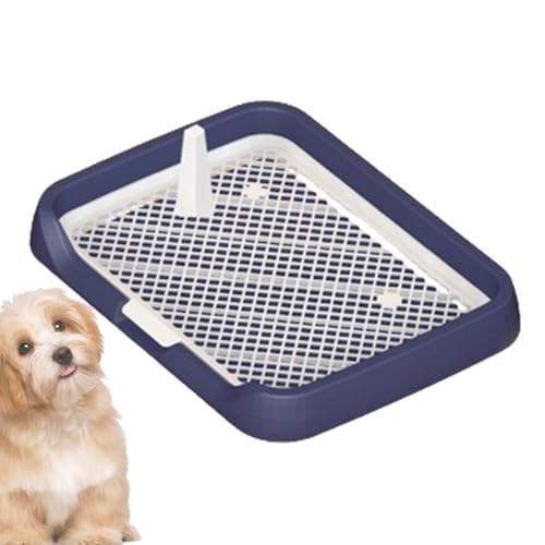 Indoor Dog Potty Tray | Mesh Grids Potty Tray | Easy Cleaning Pet Potty, Removable Column Dog Potty, Simple Setup Pee Holder, Puppy Potty Tray, Pet Potty Tray with Mesh, Indoor Pee Tray for Pets Indoor Dog Potty Tray | Mesh Grids Potty Tray | Easy Cleaning Pet Potty, Removable Column Dog Potty, Simple Setup Pee Holder, Puppy Potty Tray, Pet Potty Tray with Mesh, Indoor Pee Tray for Pets von Générique