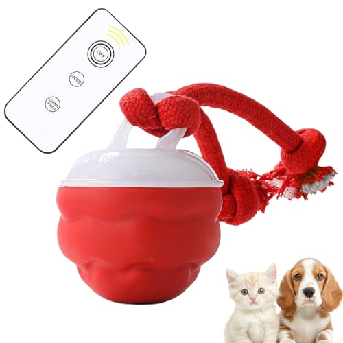 Interaktiver Ball für Hunde und Welpen | mobiler elektrischer Ball für die Verfolgung von Hunden | Trainingszubehör und Kauspielzeug für Welpen, und leise für den , Interaktiver Ball für Hunde und Welpen | mobiler elektrischer Ball für die Verfolgung von Hunden | Trainingszubehör und Kauspielzeug für Welpen, und leise für den , von Générique