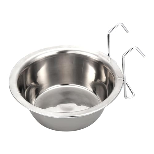 Käfigschalen für Haustiere – hängende Schüssel für Hundekäfig | Wasserschüsseln für Hunde, Katzen, Kleintiere | Futter- und Wasserspender, Hühnerstall-Tasse für Katzen von Générique