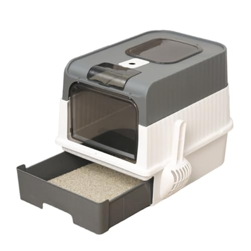 Katzen-Litterbox, mit Geruchskontrolle und Scoop, 40,6 x 35,7 x 45,7 cm, faltbar, leicht, tragbar, mit Transporttasche für Reisen und zu Hause Katzen-Litterbox, mit Geruchskontrolle und Scoop, 40,6 x 35,7 x 45,7 cm, faltbar, leicht, tragbar, mit Transporttasche für Reisen und zu Hause von Générique
