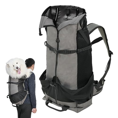 【Katzenrucksackhalter,Haustierrucksackhalter】 Hunderucksack mit großer Kapazität | Anti-Quetsch-Rucksäcke für Haustiere, multifunktionaler Outdoor-Rucksack für 【Katzenrucksackhalter,Haustierrucksackhalter】 Hunderucksack mit großer Kapazität | Anti-Quetsch-Rucksäcke für Haustiere, multifunktionaler Outdoor-Rucksack für von Générique