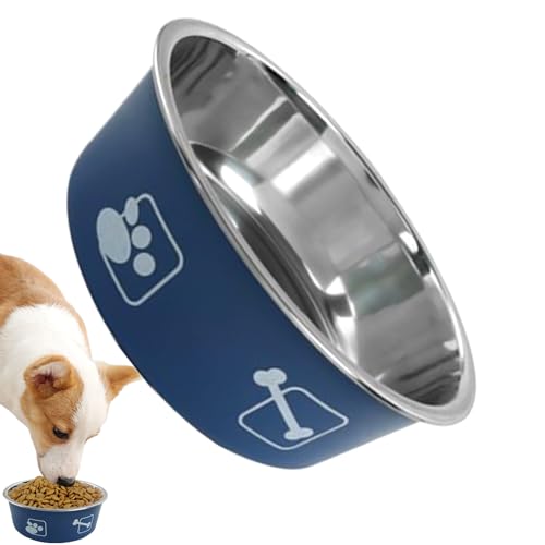 Katzenschüssel aus Edelstahl | Wasserbehälter groß mit Motiv | rutschfeste Näpfe für Haus, Outdoor, Camping, Garten, Terrasse und Transportbox Katzenschüssel aus Edelstahl | Wasserbehälter groß mit Motiv | rutschfeste Näpfe für Haus, Outdoor, Camping, Garten, Terrasse und Transportbox von Générique