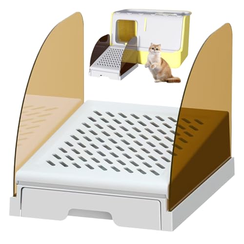 Katzentoilettenmatte, kompaktes Format, ideal für Katzen, verstellbare Beschichtung, rutschfest, für einfache Reinigung im Haus von Générique