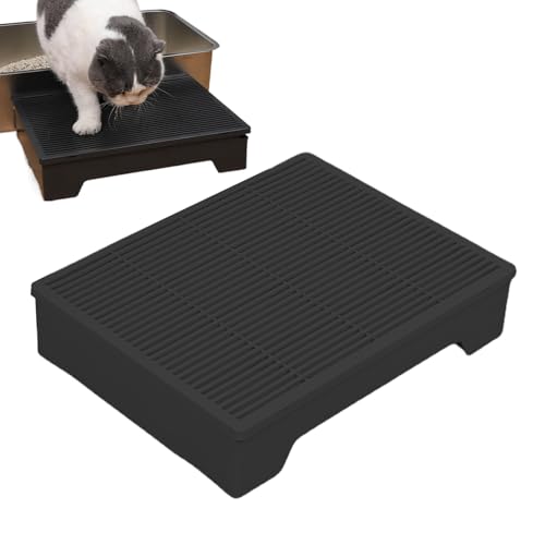 Katzentoilettenstufe – freistehende Katzentoilette, reich an Urinbox, höhenverstellbar, mit Filtergitter, für Senioren, Erwachsene, Kätzchen, Katzen, zuverlässige Halterung Katzentoilettenstufe – freistehende Katzentoilette, reich an Urinbox, höhenverstellbar, mit Filtergitter, für Senioren, Erwachsene, Kätzchen, Katzen, zuverlässige Halterung von Générique