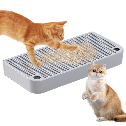 Katzentoilettenstufe – kompakte Schritte für Katzenstreu, aus Kunststoff, keine Katze für Katzentoilette mit Filterfunktion, Pedalhocker für Kätzchen für Haustiere von Générique