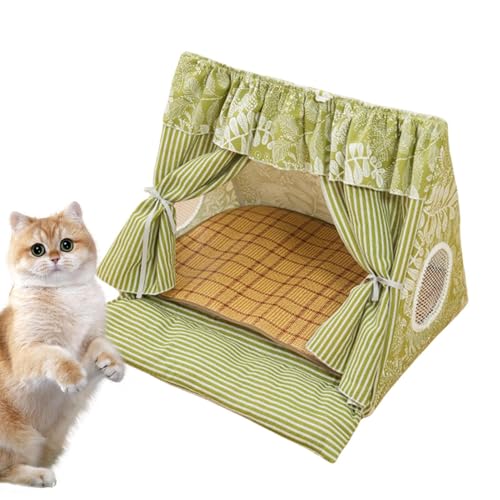 Katzenzelt, Katzenhöhle, abnehmbarer Kühler, bequeme Hut-Design, Haustierbedarf für Puppies, Kittens, Kaninchen, kleine Tiere, Produktgröße: 50,8 x 40,9 x 18,5 cm Katzenzelt, Katzenhöhle, abnehmbarer Kühler, bequeme Hut-Design, Haustierbedarf für Puppies, Kittens, Kaninchen, kleine Tiere, Produktgröße: 50,8 x 40,9 x 18,5 cm von Générique